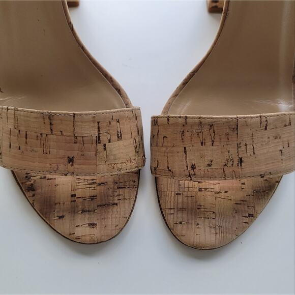 Diane Von Furstenberg Ulrica Heel in Natural Cork - Picture 7 of 10